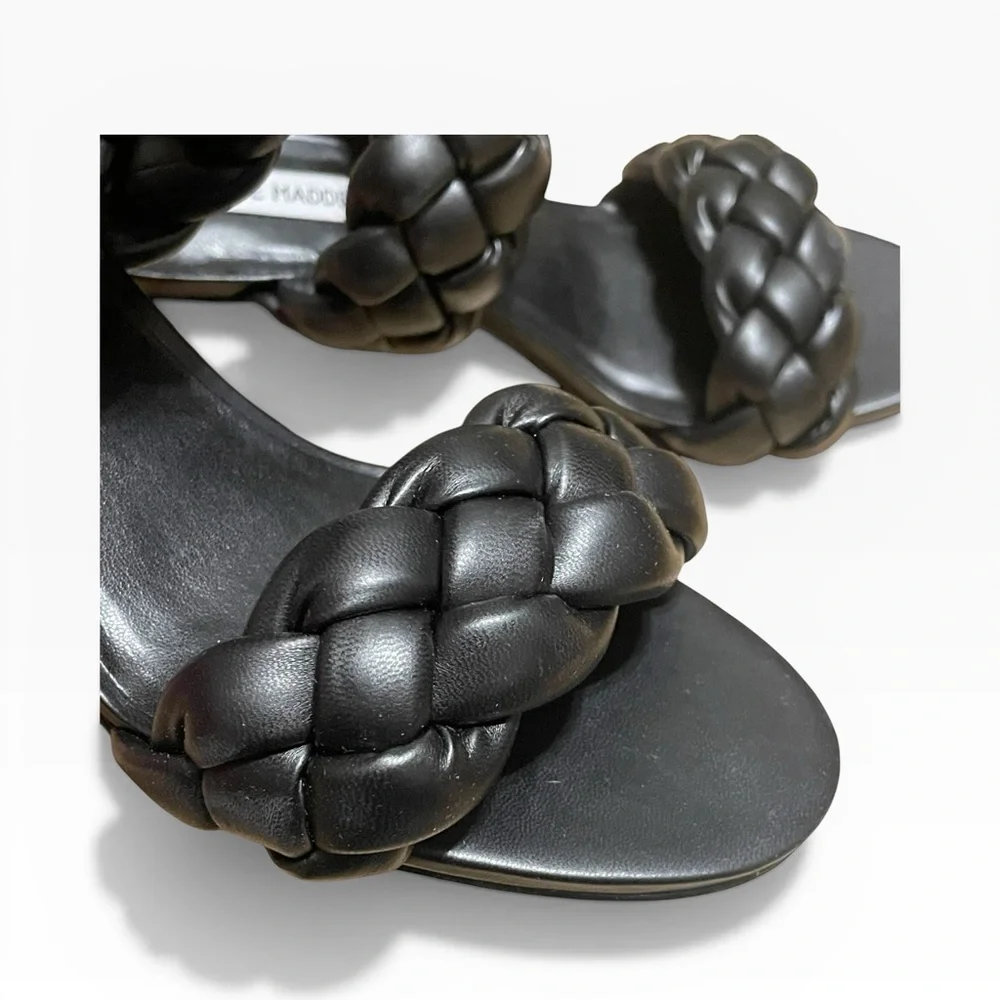 Steve Madden Ideals Sandals, Black,‎ Size 8.5, NWOT